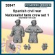 1/35 Spanish Civil War National Tank Crew set 1