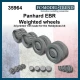 1/35 Panhard EBR Weighted Wheels for HobbyBoss kits