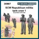 1/35 SCW Militian Tank Crew set 1