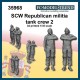1/35 SCW Militian Tank Crew set 2
