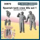 1/35 Spanish Tank Crew 40s set 1