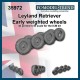 1/35 Leyland Retriever Early Weighted Wheels for ICM kits