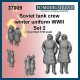 1/35 WWII Soviet Tank Crew in Winter Uniform set 2