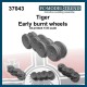 1/35 Tiger Early Burnt Wheels
