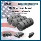 1/35 M4 Sherman Burnt Pressed Wheels