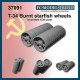 1/35 T-34 Starfish Burnt Wheels