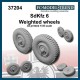 1/35 Sdkfz 6 Weighted Wheels