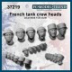 1/35 French Tank Crew Heads