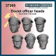 1/35 WWII Soviet Officer Heads