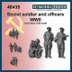 1/48 WWII Soviet Soldiers Set #1