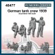 1/48 Panzer Crew 1939 (4 figures)
