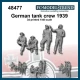 1/48 Panzer Crew 1939 (4 figures)