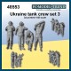 1/48 Ukraine Tank Crew Set #3
