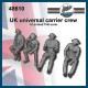 1/48 British Universal Carrier Crews (4 figures)