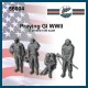 1/56 WWII US Praying GI (4 figures)