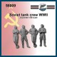 1/56 WWII Soviet Tank Crew (4 figures)