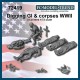 1/72 WWII US Fallen Soldiers