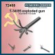 1/72 T34/85 Exploded Gun Barrel