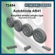 1/72 Ab-41 "Artiglio" Weighted Wheels