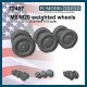 1/72 M8/M20 Weighted Wheels
