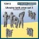 1/72 Ukraine Tank Crew Set #3