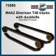 1/72 M4A2 Sherman T48 Tracks with Duckbill