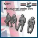 1/72 British Universal Carrier Crew (4 figures)