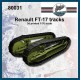 1/76 Renault FT-17 Tracks
