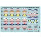 1/350 WWII Japanese Navy Warship Flag Decals 3 (Ship Name Distinction Flag & Signal Flag)