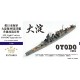 1/700 IJN Light Cruiser OYODO 1944 Upgrade Set for Aoshima 04540 kit
