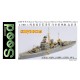 1/700 WWII Royal Thai Navy Coastal Defence Ship HTMS Thonburi Resin Kit
