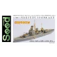 1/700 WWII Royal Thai Navy Coastal Defence Ship HTMS Thonburi Resin Kit