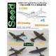 1/700 WWII IJN Type 99 Carrier Dive Bomber (6 sets, 3D print)
