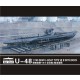 1/700 German DKM Navy Type VII-B U-boat U-48 w/Dock (1pc+Scene)