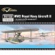 1/700 WWII Royal Navy Aircraft Set No.2