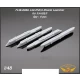 1/48 LAU-115D/A Launcher for F/A-18E/F dual LAU-127B/A carriage (4pcs)