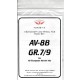 1/32 AV-8B Canopy/Wheel Mask for Trumpeter kits
