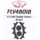1/48 S-3 Intake Covers - Black