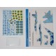 1/48 Ukrainian Su-27 and Su-27UB with Geometric Camouflage Decals