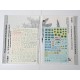 1/72 Ukrainian Fulcrums Decal: Mikoyan MiG-29 (9-12, 9-13, 9-51) and Stencils
