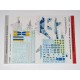 1/72 Ukrainian Su-27 and Su-27UB with Geometric Camouflage and Stencils 72-075 Decals
