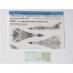 1/72 Ukrainian AF Sukhoi Su-24M/MR Digital Decals for Trumpeter/Dragon kits