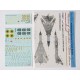 1/72 Ukrainian AF Sukhoi Su-24M/MR Digital and Stencils 72-078 Decals