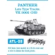 Metal Tracks for 1/35 PANTHER Late Type Tracks / VK 3200 (210 links)