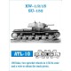 Metal Tracks for 1/35 Soviet KV-1/2 /1S / SU-152 (180 links)