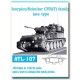 Metal Tracks for 1/35 Scorpion/Scimitar CVR(T) Family Late Type (180 links)