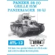 Metal Tracks for 1/35 PANZER 38 (t) / GRILLE-MARDER III. / GRILLE H/M PANZERJAGER 38(t) (210 links)