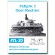 Metal Tracks for 1/35 Panzer I Opel Maultier (230 links)