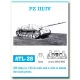 Metal Tracks for 1/35 German Panzer III/IV 1944-1945 (230 links)