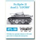 Metal Tracks for 1/35 Panzer II Ausf.L Luchs (210 links)